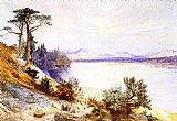 Thomas Moran Canvas Paintings - Head of the Yellowstone River